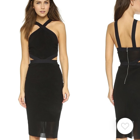 Bec & Bridge Parallel Halter Dress, Size 2 - Picture 5 of 11